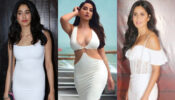 B-Town Curvaceous Beauties: Janhvi Kapoor, Nora Fatehi and Katrina Kaif flaunt their hourglass structure with perfection in white bodycon dresses, are you already crushing?