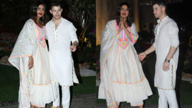 B-Town Cutest Couple: Throwback to the time when Priyanka Chopra and Nick Jonas twinned in white ethnic outfit and yellow shoes