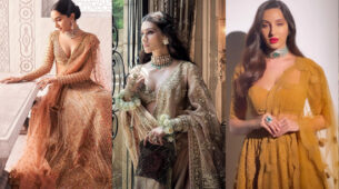 B-Town Desi Fashion Queens: Shraddha Kapoor, Kriti Sanon and Nora Fatehi shine bright like diamonds in latest Indo-Western ethnic avatars, are you in love already?