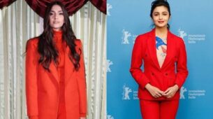 3 Actresses Who Rocked The Red Pantsuit & Some Tips For You To Rock It Too: From Sonam Kapoor To Alia Bhatt