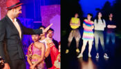 Bawla Dance: RadhaKrishn fame Mallika Singh and Kartikey Malviya pull off a hilarious dance with their squad, Sumedh Mudgalkar busy spending time with little kids