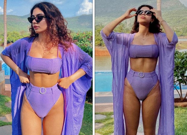 Beach Ready! Khushi Kapoor Flaunts Her Envious Curves In A Lilac Bikini; Sets Major Beach Fashion Goals - 1