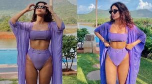 Beach Ready! Khushi Kapoor Flaunts Her Envious Curves In A Lilac Bikini; Sets Major Beach Fashion Goals