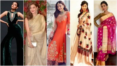 Bewildered about what to wear to a friend’s wedding? Take cues from Shruti Haasan And Kajal Aggarwal