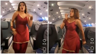 Bhojpuri Sensation: Bigg Boss Contestant Monalisa Dances To Neha Kakkar’s Kanta Laga On A Flight; Check The Viral Video Here