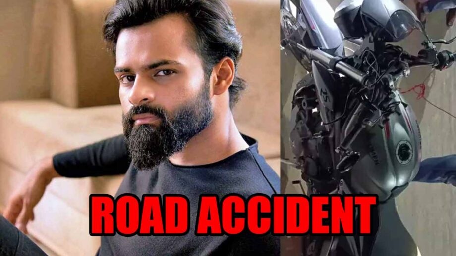 Big News: Tollywood actor Sai Dharam Tej meets with a bike accident 466578