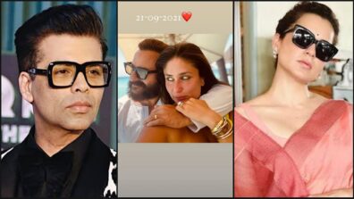 Birthday Special: Kareena Kapoor shares romantic moment with Saif Ali Khan, Karan Johar and Kangana Ranaut have personalized messages for her