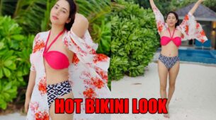 Bold and Beautiful: Disha Parmar’s hot look in pink and blue bikini made us sweat