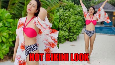 Bold and Beautiful: Disha Parmar’s hot look in pink and blue bikini made us sweat