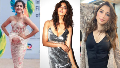 Boldest South Babes: Rashmika Mandanna, Malavika Mohanan and Tamannaah Bhatia are here to captivate your hearts with their shimmery bodycon outfits, we bet you can’t stop drooling