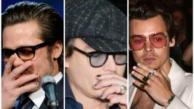 Breaking The Gender Norms: Male Nail Art Is The Next Big Trend & These Celebrities Are Flaunting It In Style: From Brad Pitt To Johnny Depp To Harry Styles