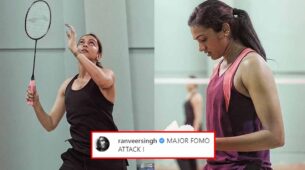 Burning calories with PV Sindhu: Deepika Padukone plays badminton with PV Sindhu, husband Ranveer Singh comments ‘major fomo attack’