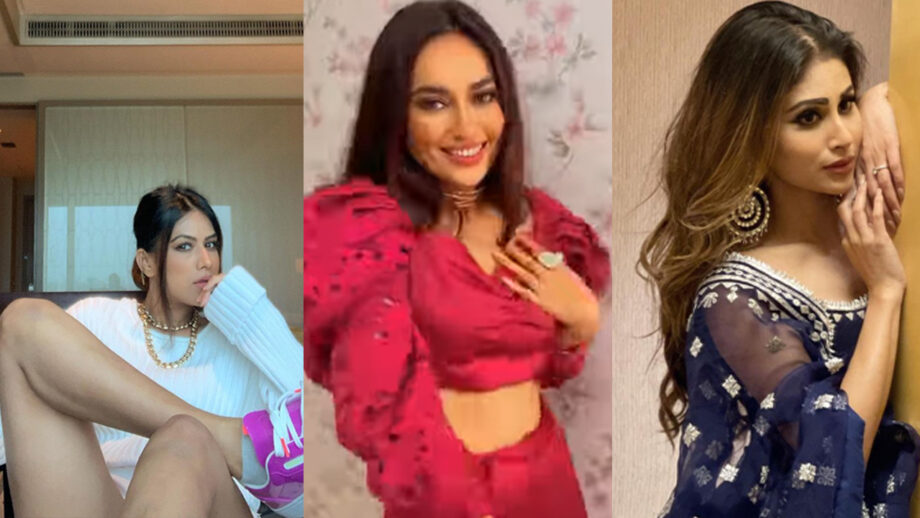 Burning Hot Damsels: Nia Sharma, Surbhi Jyoti and Mouni slay the oomph quotient with perfection, fans sweat 460540