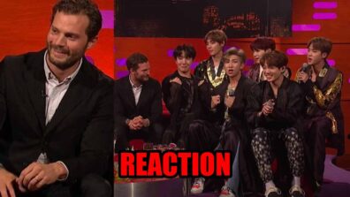 Check out how BTS members reacted when Fifty Shades of Grey fame Jamie Dornan revealed he wanted to be a part of the band