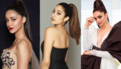 Check out the high ponytail style of Ananya Panday, Janhvi Kapoor and Deepika Padukone