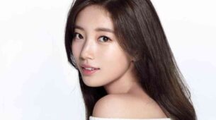 Confused about what to wear at BFF’s wedding? Let Bae Suzy’s blue sparkling shimmery dress be your inspiration