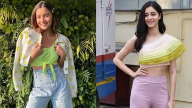 Crop Tops For The Win: Take Fashion Inspiration From Alia Bhatt & Ananya Panday