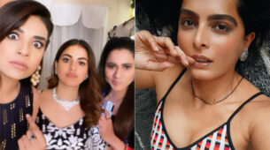 Dekho Magar Pyaar Se: Shraddha Arya and her girl gang desire for romantic flowers from your end, Ruhi Chaturvedi gives a bold expression in a hot outfit
