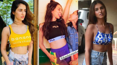 Disha Patani, Kiara Advani, and Tara Sutaria flaunt their hourglass midriff in sensuous crop tops, fans sweat