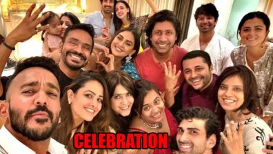 Ekta Kapoor’s star-studded Ganesh Chaturthi celebration: Sanaya Irani, Barun Sobti, Anita Hassanandani, Krystle D’souza, Karan Patel, Pearl V Puri visit for darshan