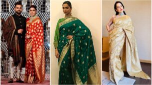 Elegance In Saree! From Anushka Sharma To Kangana Ranaut: Bollywood Beauties Who Opted For Banarasi Saree And Stole Our Hearts