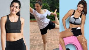 Fit and Fabulous: Rashmika Mandanna, Jacqueline Fernandez and Tamannaah Bhatia sweat it out in hot pants, fans feel inspired