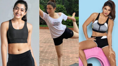 Fit and Fabulous: Rashmika Mandanna, Jacqueline Fernandez and Tamannaah Bhatia sweat it out in hot pants, fans feel inspired