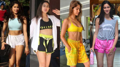 Fitness Babes: Janhvi Kapoor, Sara Ali Khan, Disha Patani and Ananya Panday are here to stab your hearts with their burning hot gym avatars