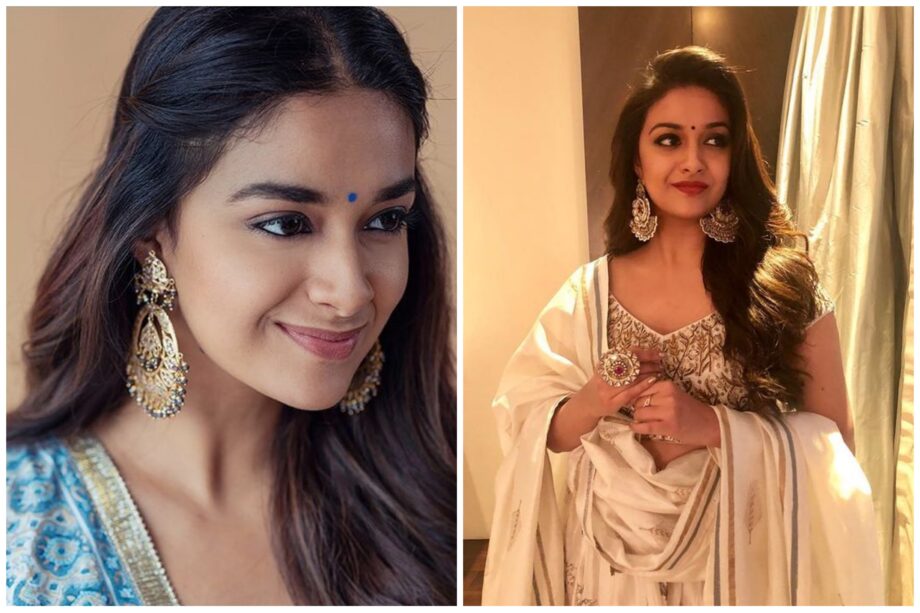 From Chaandbalis To Jhumkas: Keerthy Suresh Has Earrings For All Your Occasions - 0