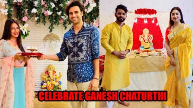 From Divyanka Tripathi-Vivek Dahiya to Disha Parmar-Rahul Vaidya: TV couples celebrate Ganesh Chaturthi in style