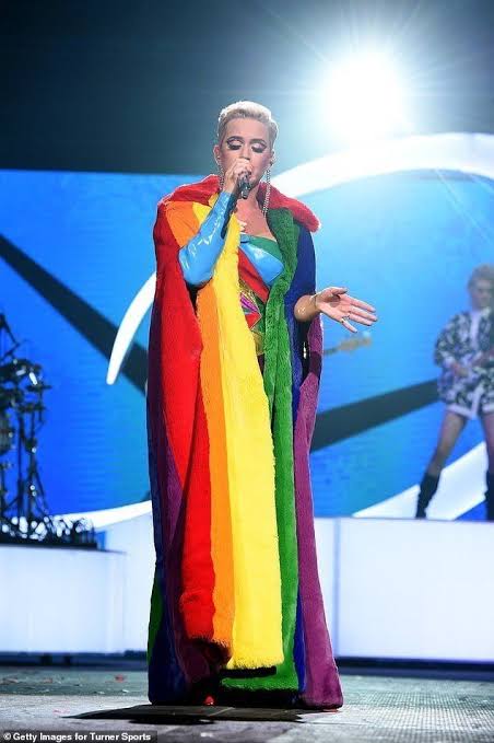 From Katy Perry To Lady Gaga, Zendaya: Celebs Who Opted For Rainbow Themed Outfits In Support Of LGBTQ+ Community - 6