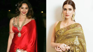 From Madhuri Dixit To Kriti Sanon: B-Town Divas From Different Generations Who Set New Fashion Trends In Hot Saree