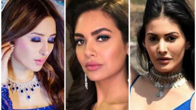 From Mahira Sharma To Amyra Dastur: Telly Beauties Who Sported Ravishing Blue Outfits