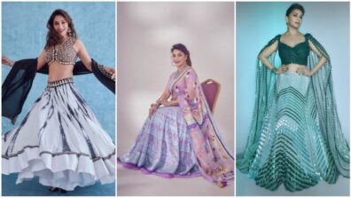 From pastel to metallic: 5 times Madhuri Dixit looked majestic in stunning lehengas