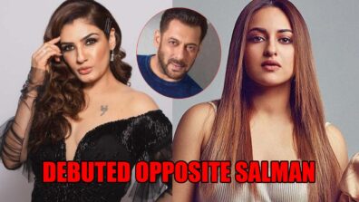 From Raveena Tandon To Sonakshi Sinha: Bollywood Actors Who Debuted Opposite Salman Khan On The Big Screen