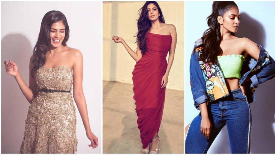 From Spaghetti Strap To Strapless: Malavika Mohanan Knows To Bling Any Outfit With Grace - 1