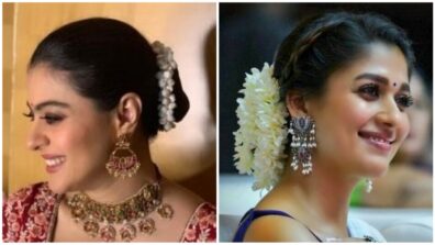 Gajara Wala Swag: Nayanthara Vs Kajol Devgan: Which Diva Sizzles In The Prettiest Gajara?