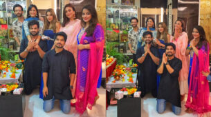 Nikki Tamboli Visits Shweta Tiwari’s House To Seek Blessings Of Ganpati Bappa, View Their Pics Here