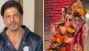 Ganpati Bappa Maurya: Shah Rukh Khan bids adieu to Ganesh Ji, shares photo from festivities at home