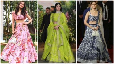 Ghagra Choli: Alia Bhatt Ain’t Done With Her Fashion Games, Her Majestic Outfits Are Flawless, View Pics