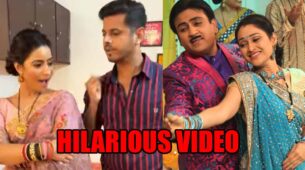 Ghum Hai Kisikey Pyaar Meiin couple Neil Bhatt and Aishwarya Sharma turn TMKOC’s Jethalal and Daya, watch hilarious video
