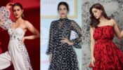 Go Polka With Kriti Sanon: Jumpsuit Vs Gown Vs Strapless Dress: Which One Has Your Attention? Vote Here