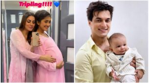Good News: Shraddha Arya poses with ‘pregnant’ Shivangi Joshi, Mohsin Khan says, ‘say hello to my little friend’