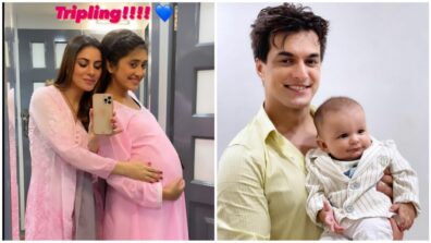 Good News: Shraddha Arya poses with ‘pregnant’ Shivangi Joshi, Mohsin Khan says, ‘say hello to my little friend’