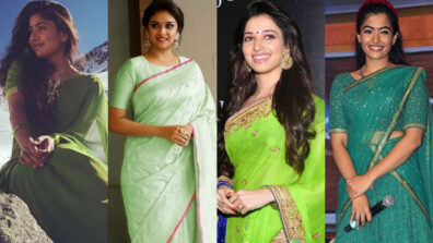 Gorgeous South Divas: Sai Pallavi, Keerthy Suresh, Tamannaah Bhatia and Rashmika Mandanna show the world how to slay in different shades of green, take inspiration ladies