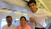Heartwarming Photo: Neeraj Chopra relishes a ‘dream come true’ moment, takes his parents on their first flight journey