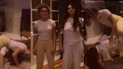 Hilarious Video! Selena Gomez Attempts Yoga With Her BFF But Fails Miserably; Watch Here