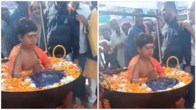 Holy Crap! An Old Video Of A Boy Seemingly Sitting In A Pot Of Boiling Water Has Gone Viral, Netizens Called It Fake