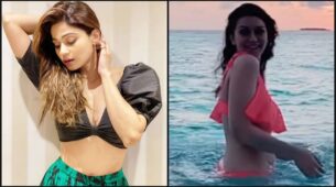 Hot Actresses Social Update: Shamita Shetty flaunts her midriff in a black cropped bralette, Hansika Motwani shares super hot video after taking a swim in a bikini