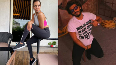 Hot Couple Goals: Malaika Arora is a burning hot damsel in yoga pants avatar, Arjun Kapoor is a ‘slayer’